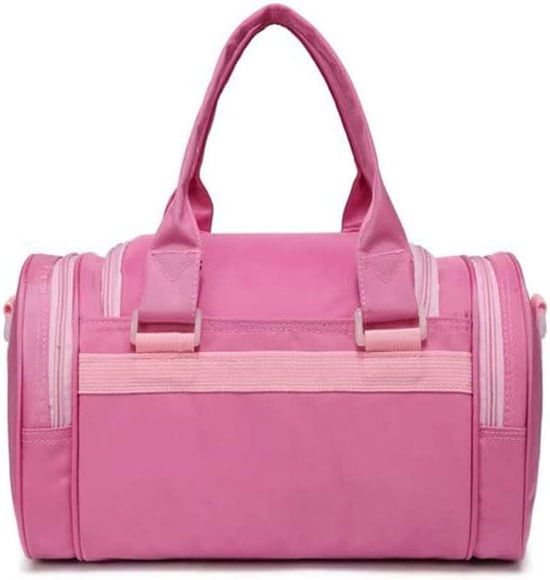 Kids Ballerina Dance Bag for Girls, Duffel Is the Perfect Size for Ballet Class,Dance Recitals,Weekend Overnight, Short Trips,Carry-On Size